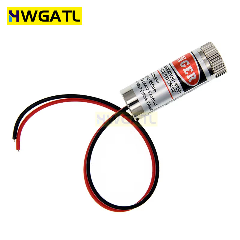 650nm 5mW จุดสีแดง/สาย/โมดูลเล - Industrial Laser Line Module บทวิจารณ์และราคา