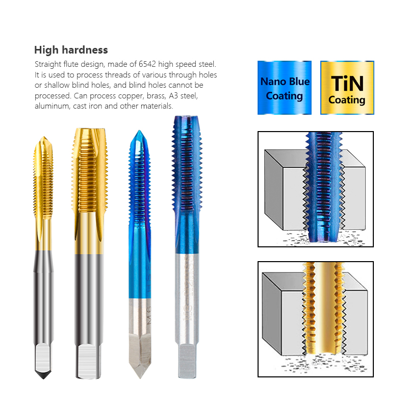 ดอกต๊าปเกลียว XCAN เคลือบไทเทเ - Cnc Router Bit บทวิจารณ์และราคา