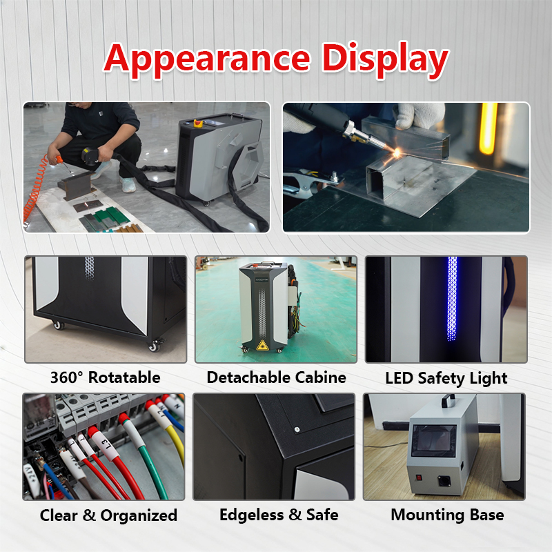 เครื่องเชื่อมเลเซอร์แบบมือถือ  - Industrial Laser Welding Iron บทวิจารณ์และราคา