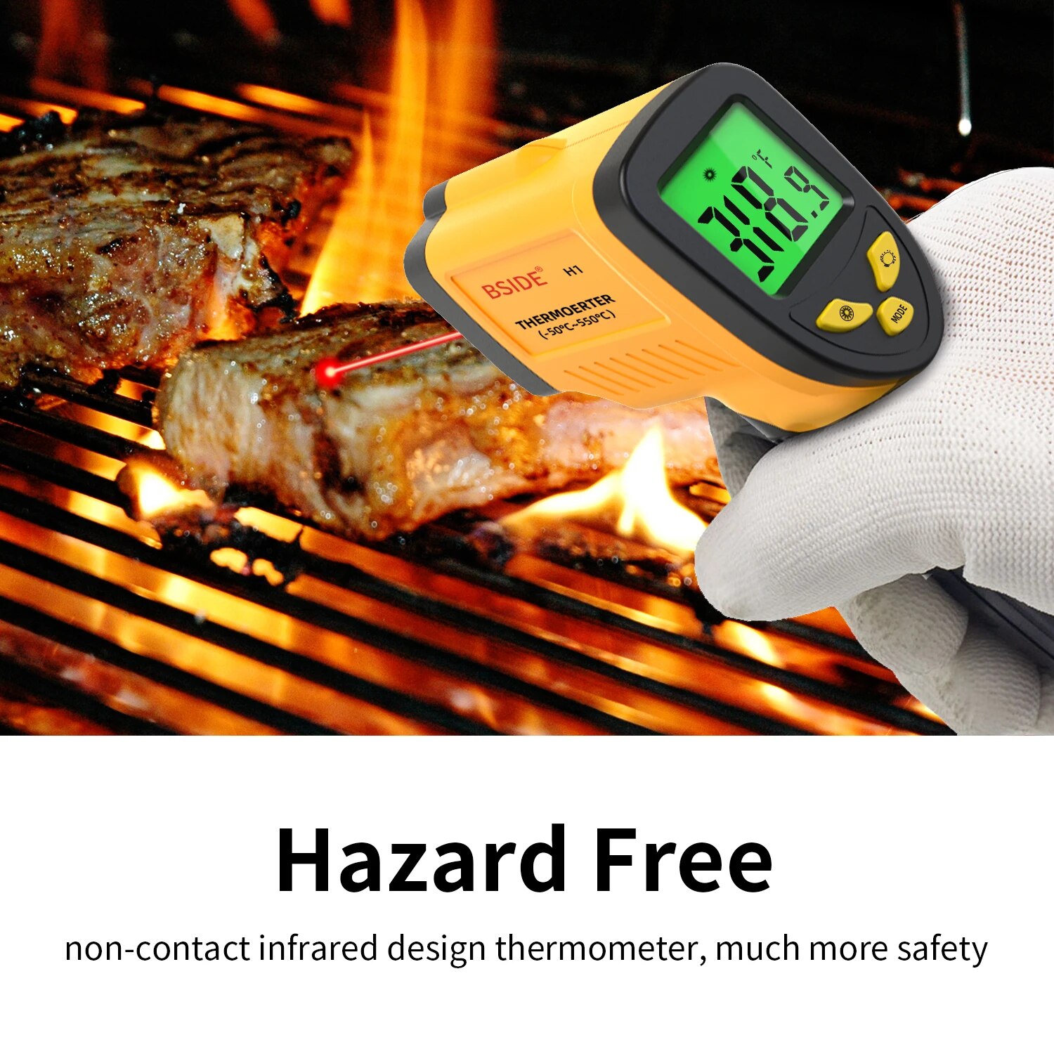 เครื่องวัดอุณหภูมิแบบเลเซอร์ดิ - Industrial Laser Temperature บทวิจารณ์และราคา