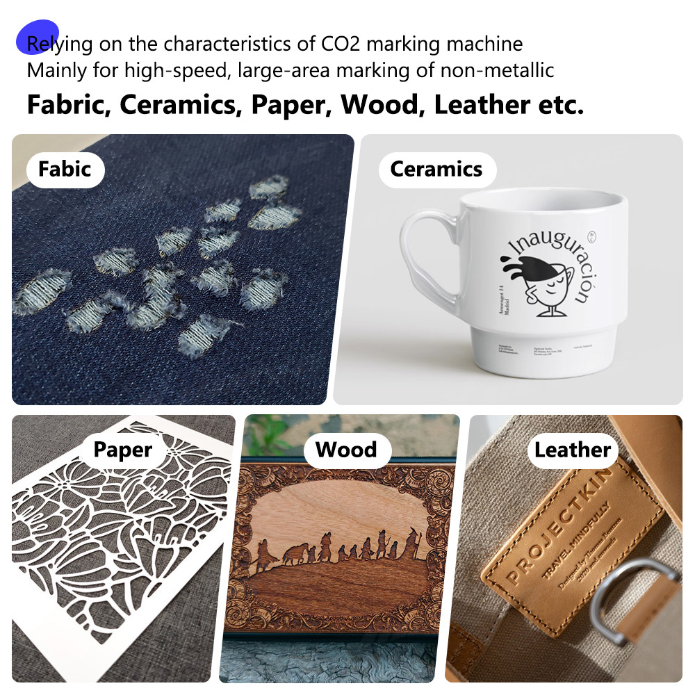 เครื่องเลเซอร์มาร์กกิ้ง CO2 อเ - Industrial Laser Printing Machine บทวิจารณ์และราคา