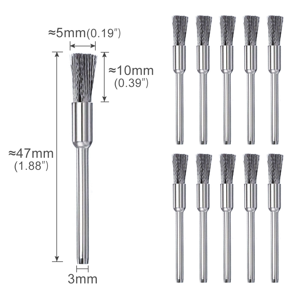 CMCP แปรงลวดเหล็กชุด 3.0mm Sha - Cnc Router Bit บทวิจารณ์และราคา