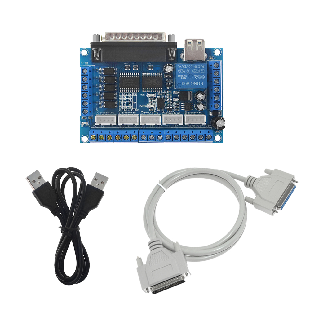 บอร์ดฝ่าวงล้อม MACH3 CNC 5แกนพ - Breakout Board Mach3 บทวิจารณ์และราคา