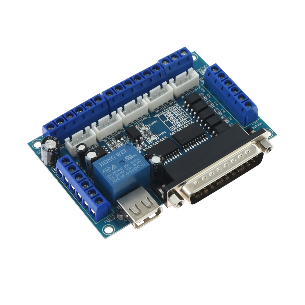 บอร์ดฝ่าวงล้อม MACH3 CNC 5แกนพ - Breakout Board Mach3 บทวิจารณ์และราคา