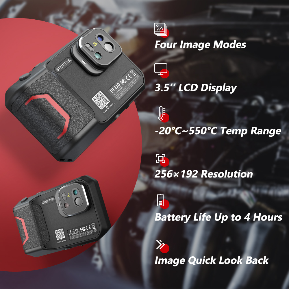 กล้องถ่ายภาพความร้อนแบบมือถือ  - Industrial Laser Measurement บทวิจารณ์และราคา