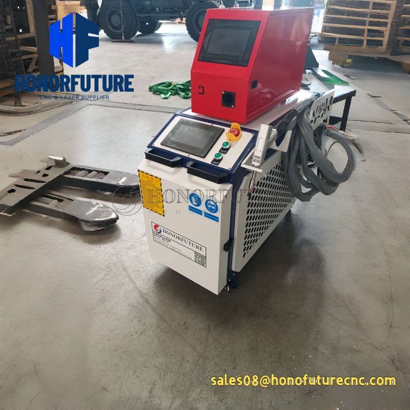 เครื่องทำความสะอาดไฟเบอร์เลเซอ - Industrial Laser Rust Removal Machine บทวิจารณ์และราคา