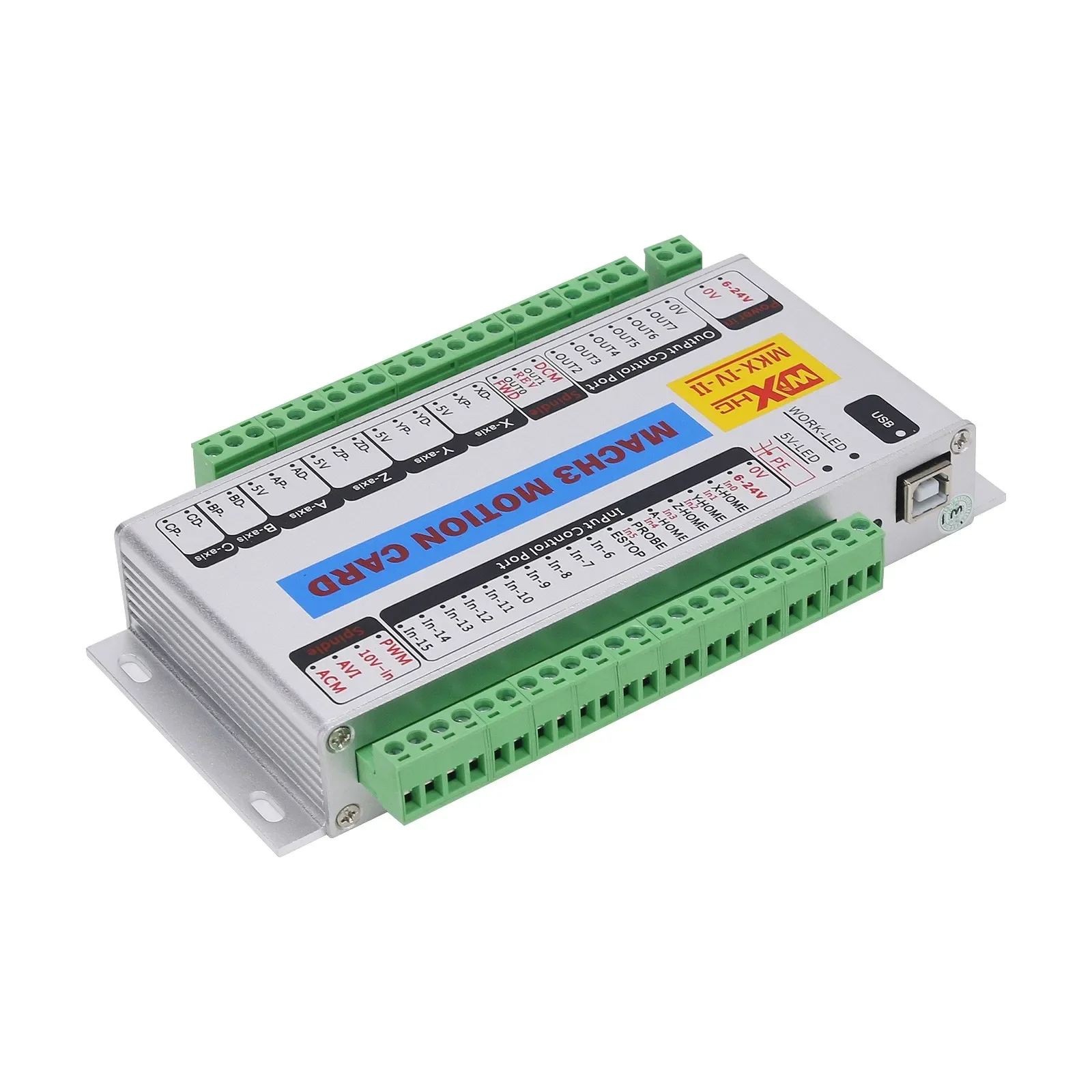 การ์ดควบคุมการเคลื่อนที่ MK4-I - Breakout Board Mach3 บทวิจารณ์และราคา